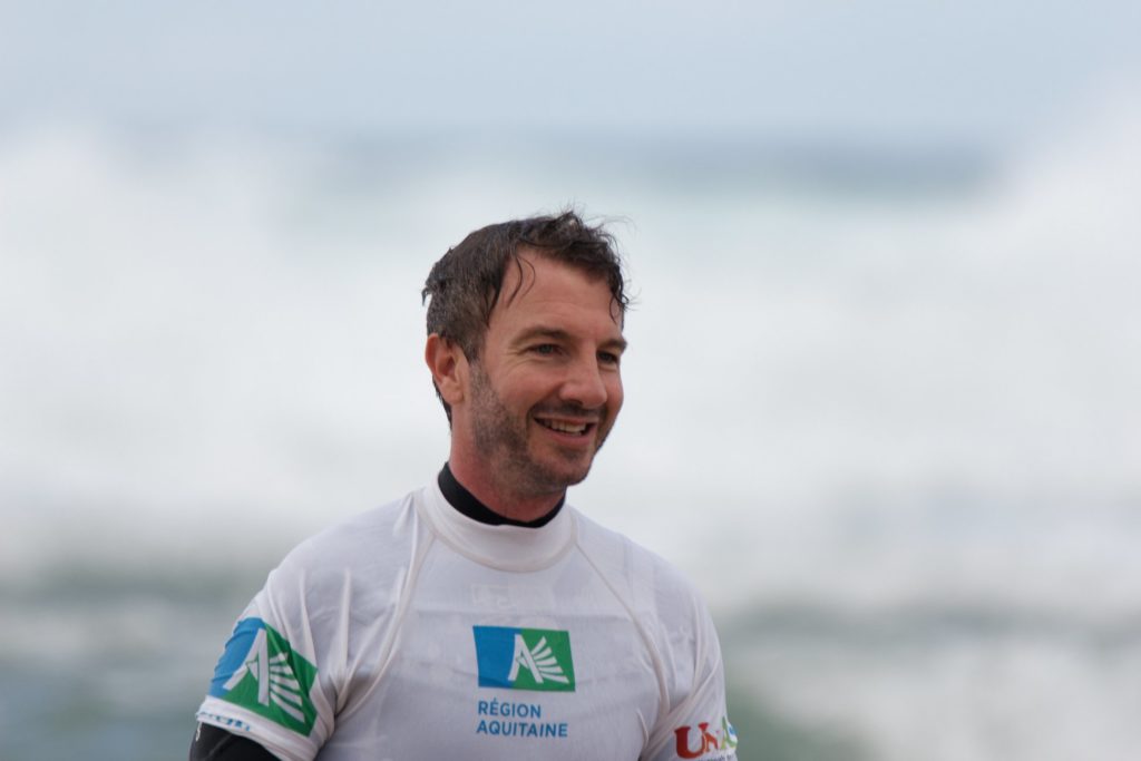 Jérémie a toujours un grand sourire lors des journées See Surf  