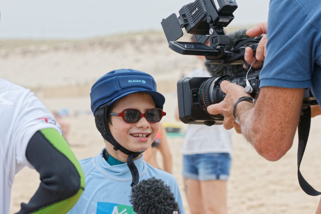 Interview également de See Surfeurs comme par exemple Johnny qui a pris plaisir à être interviewé. 